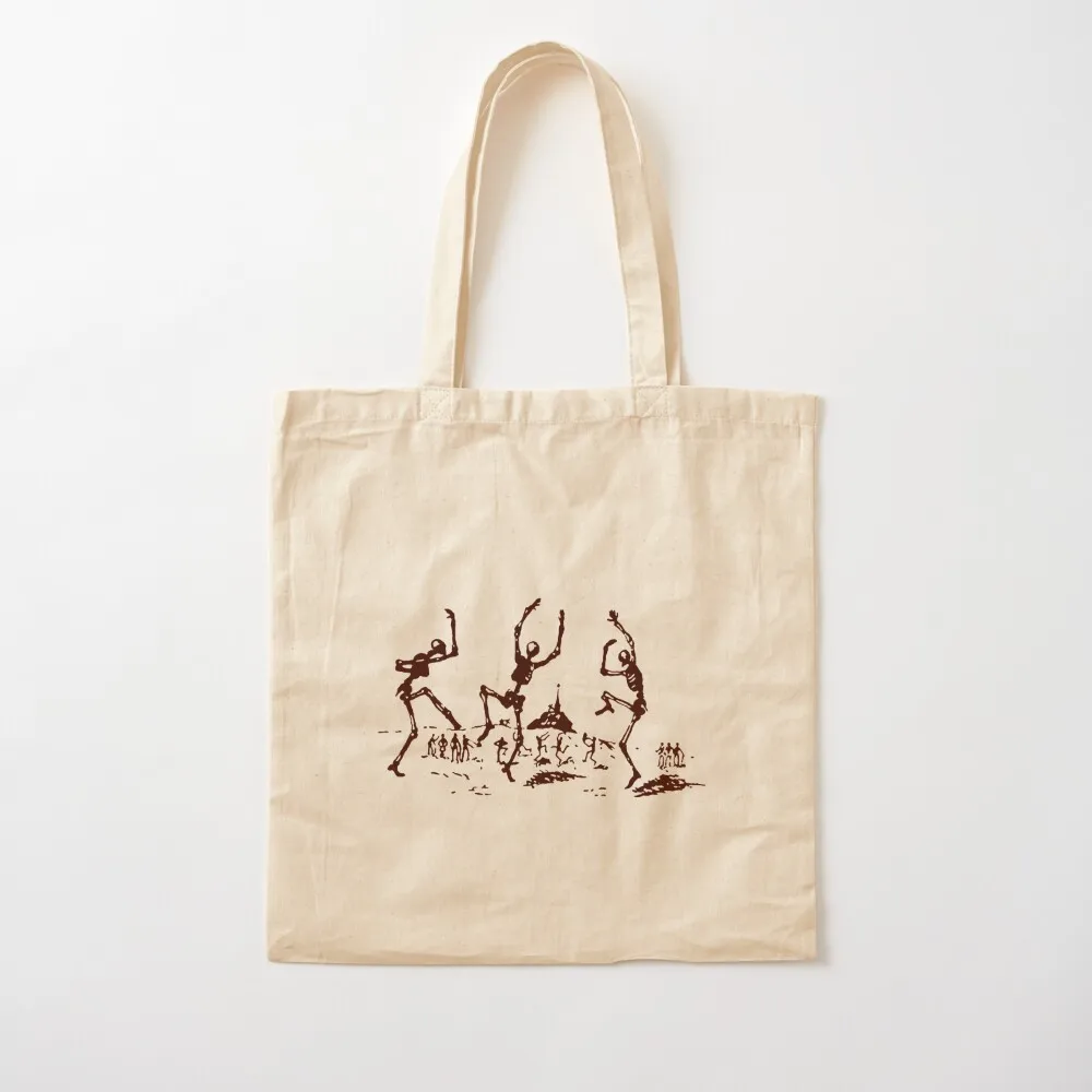 Totentanz Tote Bag tote bags aesthetic canvas bags Eco bag Portable shopping bag