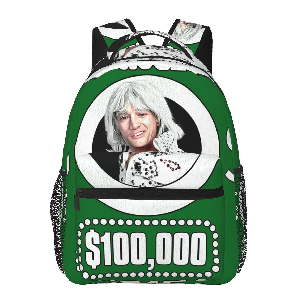 

Jackie Rogers Jr's Jackpot Wad - SCTV Sketch Backpack Hot Sale Daypack Kids BookBag School Bag Shoulder Bags for Men Women
