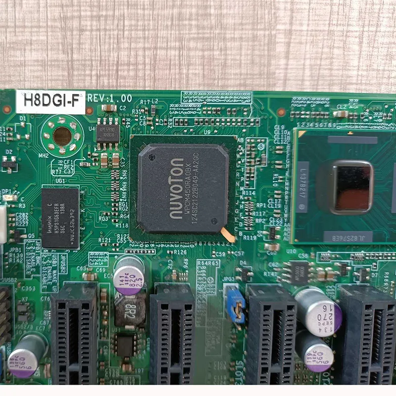 H8DGI-F Original Server E-ATX Motherboard For Supermicro Dual Opteron G34 AMD 6000 CPU High Quality Fully Tested Fast Ship