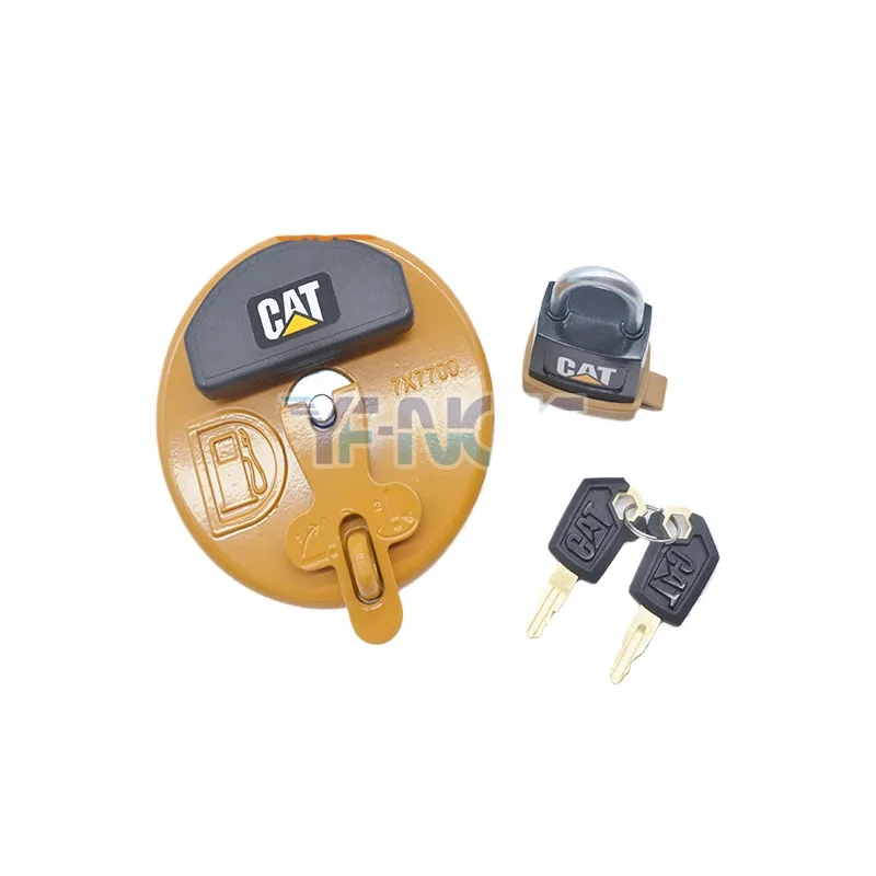 Excavator for Caterpillar E307 311 312 320 329 330 336B/C/D Diesel Tank Cover Padlock Accessories