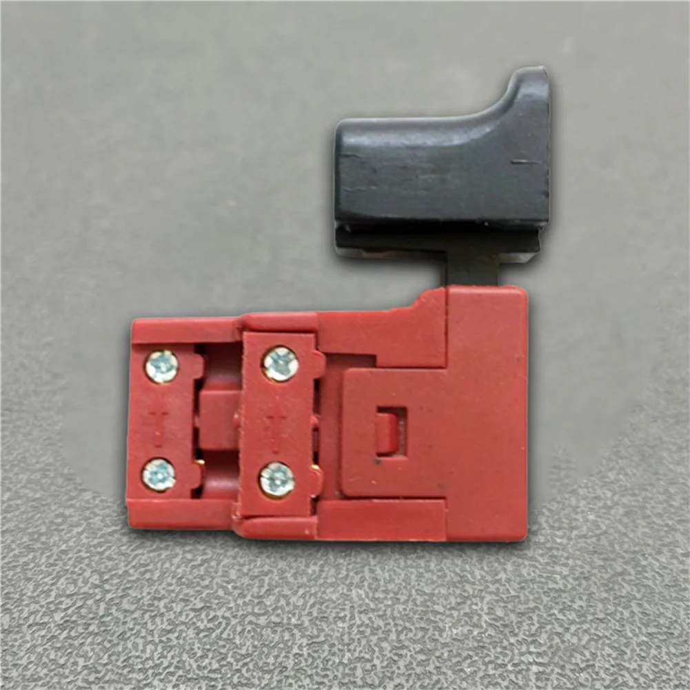 Electric Switch 4.2 X 1.7 X 5cm AC 250V 6A Trigger Button DPST For FA2-6/2W5 Hammer Plastic Rotory Hammer Tool