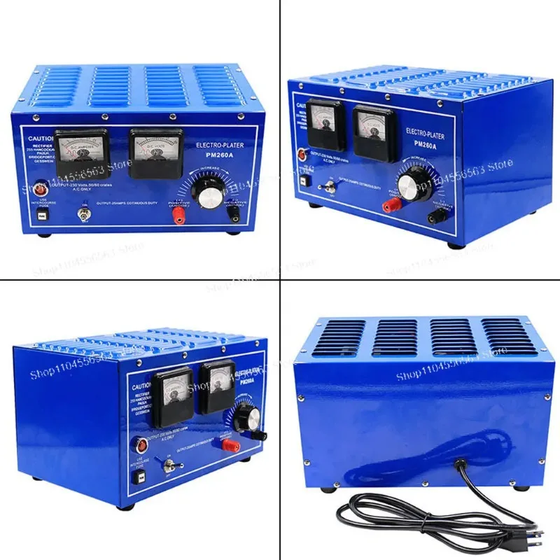 30A High-Power Electroplating Machine, Gold Silver Plating Tool, Jewelry Gilding Equipment for Precious Metal Electroplating