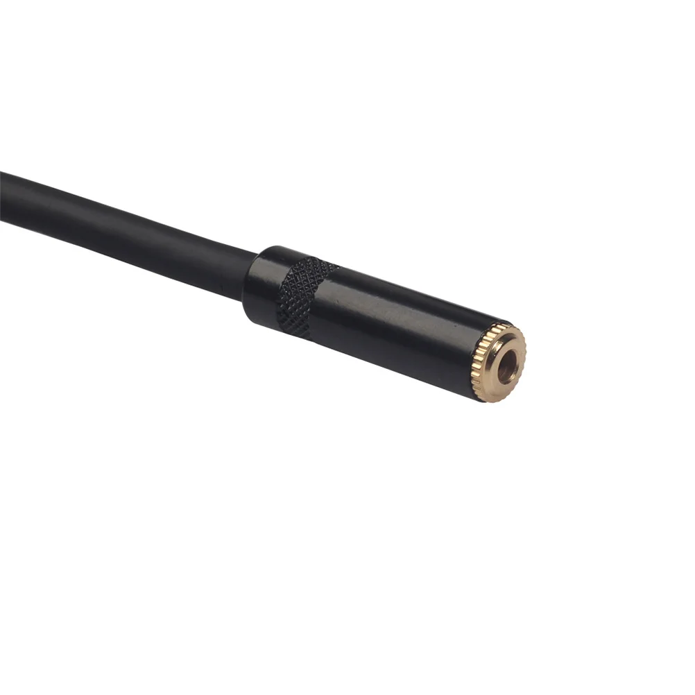 

0.3m 6.35mm Male to 3.5mm Female Audio Cable Adapter for Headphones Microphones Stereo Extension Reliable Connection High