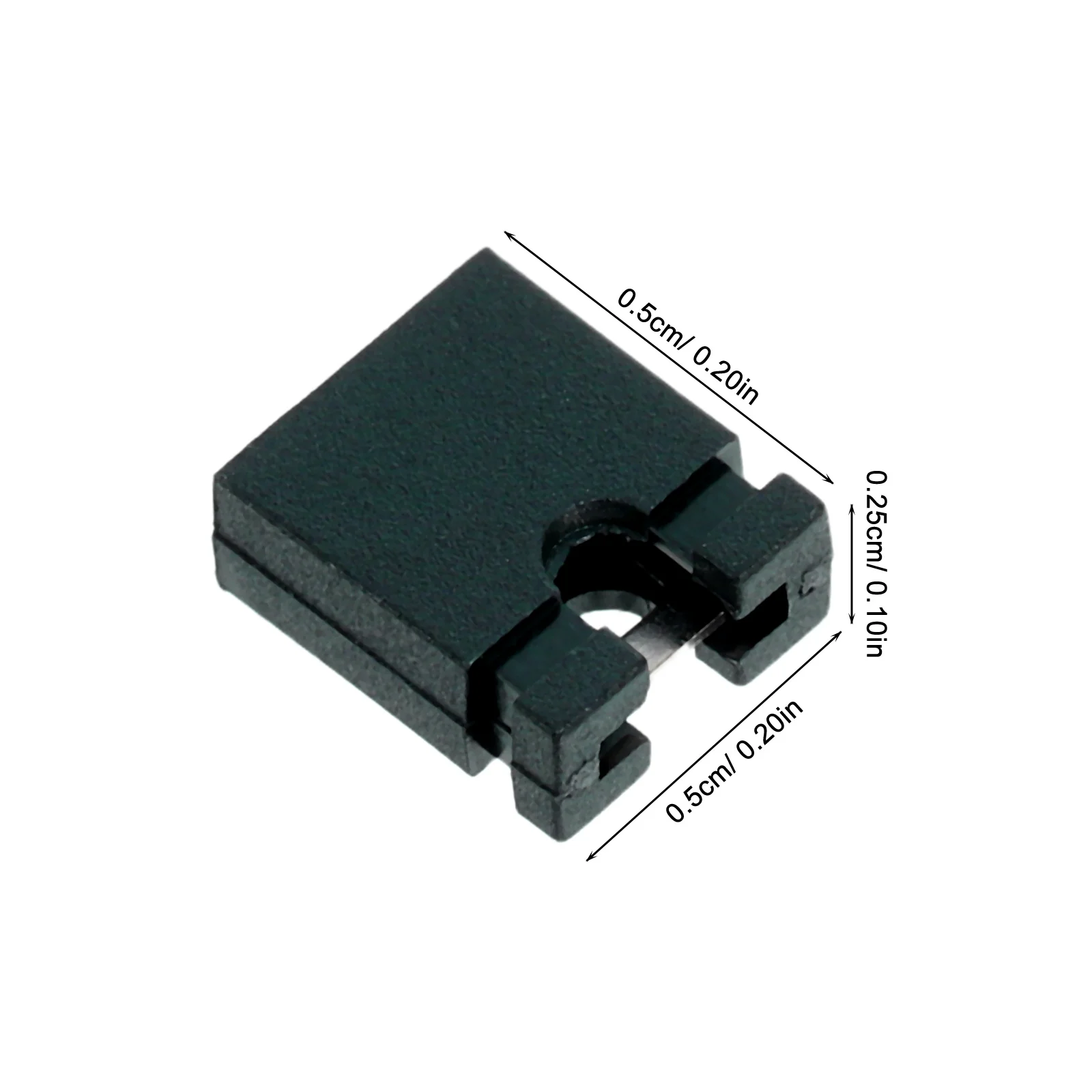 100 قطعة قبعات البلوز 2.54 مللي متر البلاستيك الأسود ماس كهربائى موصلات لاختبار لوحة دوائر كهربائية Diy بها بنفسك مشاريع إصلاح تحويلة غطاء البلوز