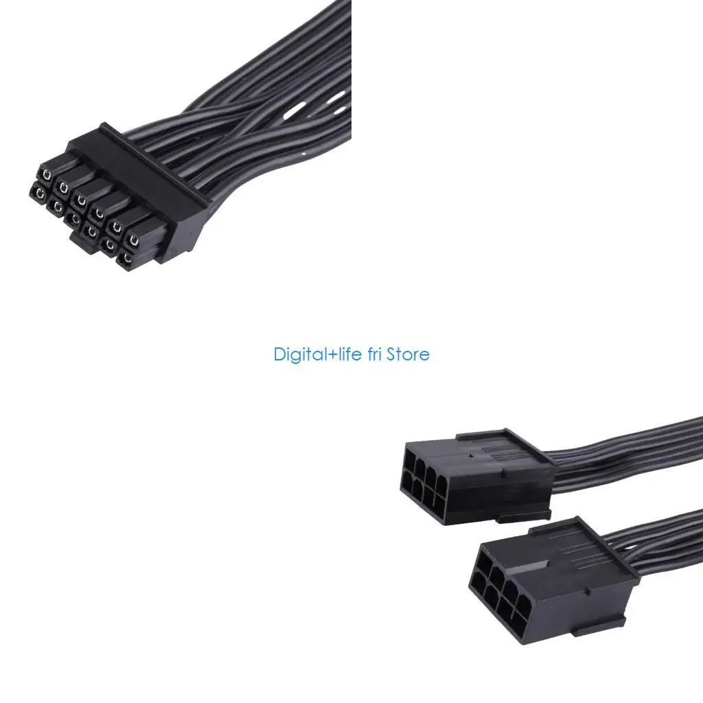 E06D PCIE Power Supply Extension Cable for New RTX3070 RTX3090 - Stable and Reliable