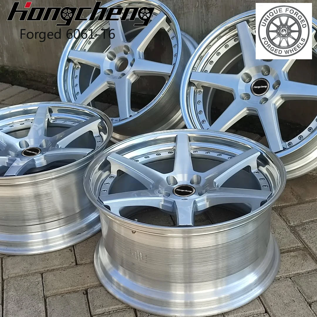 

2026 New 2 3 Piece Wheels 18 19 20 21 22 23 Inch Forged Aluminum Alloy Rims 5 6 Spoke 5x112 5x114.3 5x120 Performance Wheels