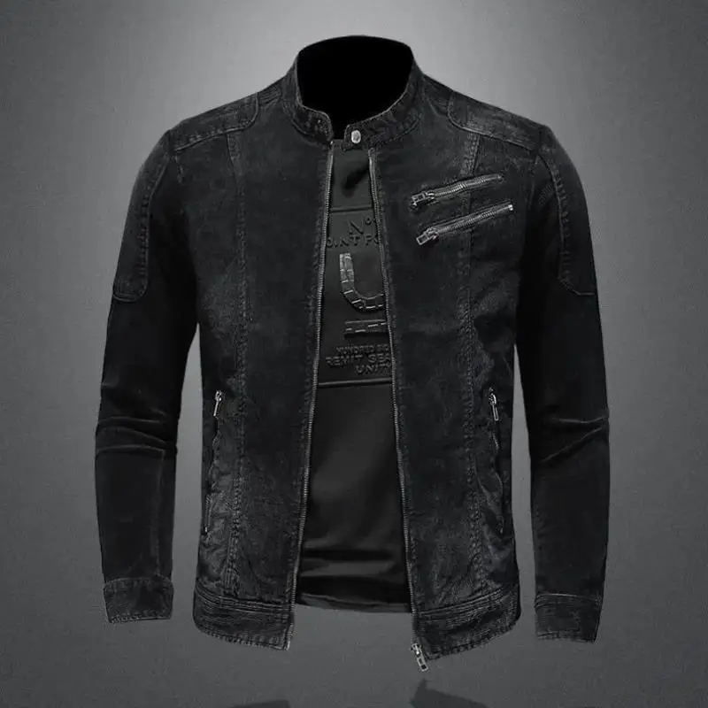 

New Men's Jaets Coats Sli Slim Fit ort Length V-Ne Seven Sve Long Suitable for Middle-Aged And ly Women