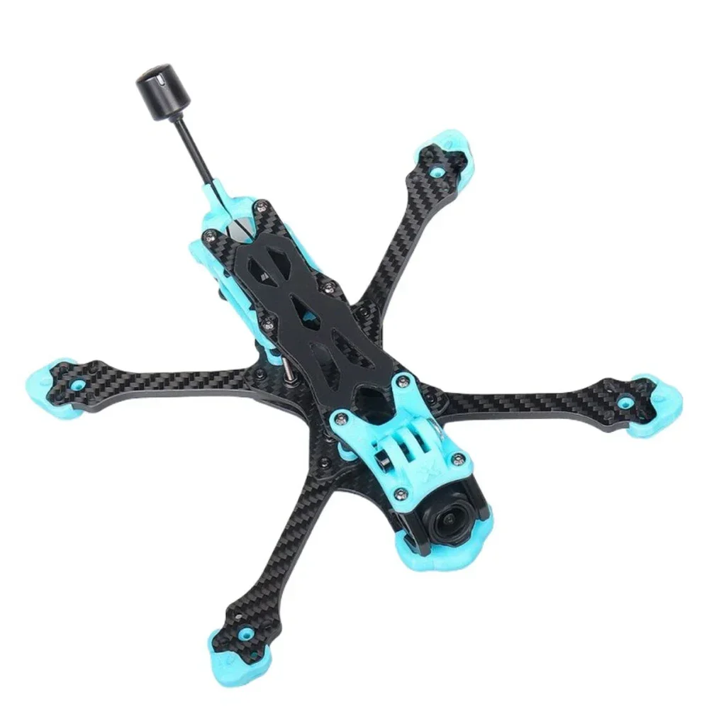 FOXEER MEGA-Empattement de cadre FreKouFPV, 5 ", 220mm, système pris en charge O3, analogique, Vista, HDzero, baladeur pour pièces de importateur de course RC