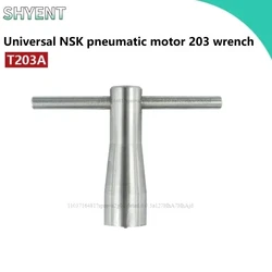 1PCS Dental Contra Angle Wrench NSK Air Motor FX 203 Pneumatic Wrench Dental Turbine Disassembly Tool T203A Dental Tools