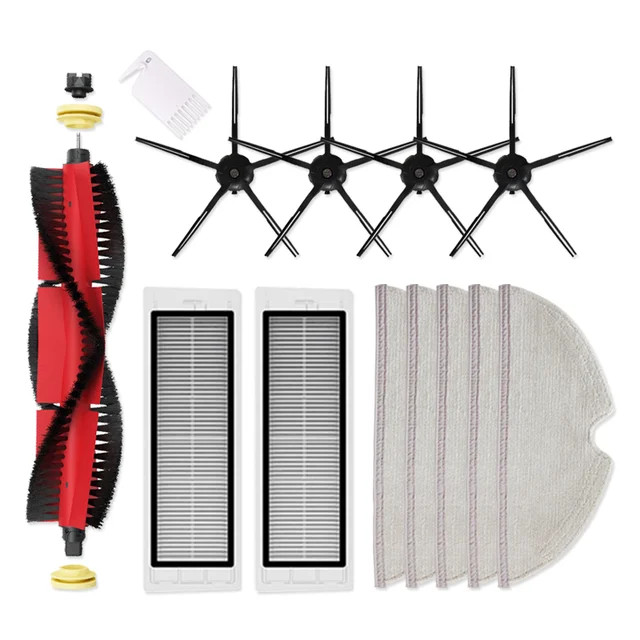 Neuer wasch barer hepa filter der haupt bürste für xiaomi roborock s6 max s60 s65 s5 max t6 tanos staubsauger teile
