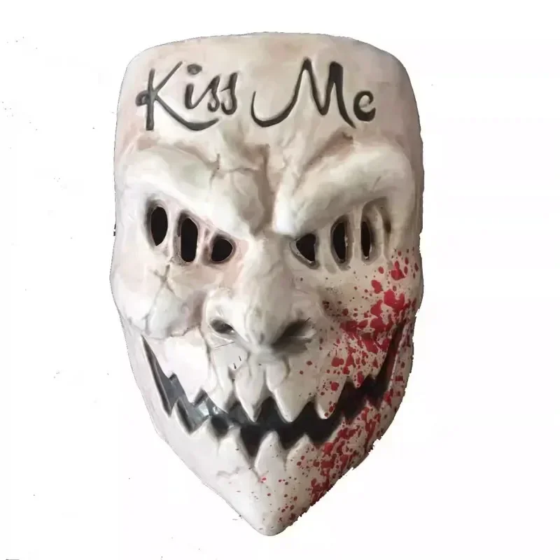 Plan de dédouanement humain 3 masque en plastique KISSME Halloween horreur cos accessoires