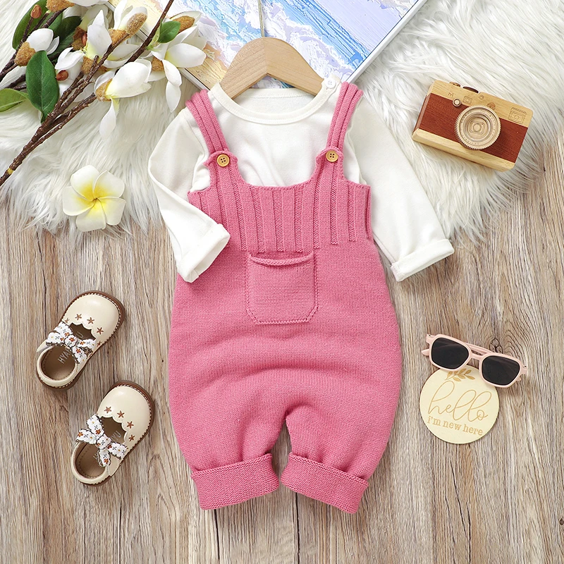 Baby Rompers Sleeveless Knit 0 - огляд і ціна Baby Clothes
