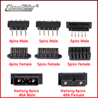 Hailong Power discharge connector 4pins / 5pins Male or Female/ Ebike Parts power plug