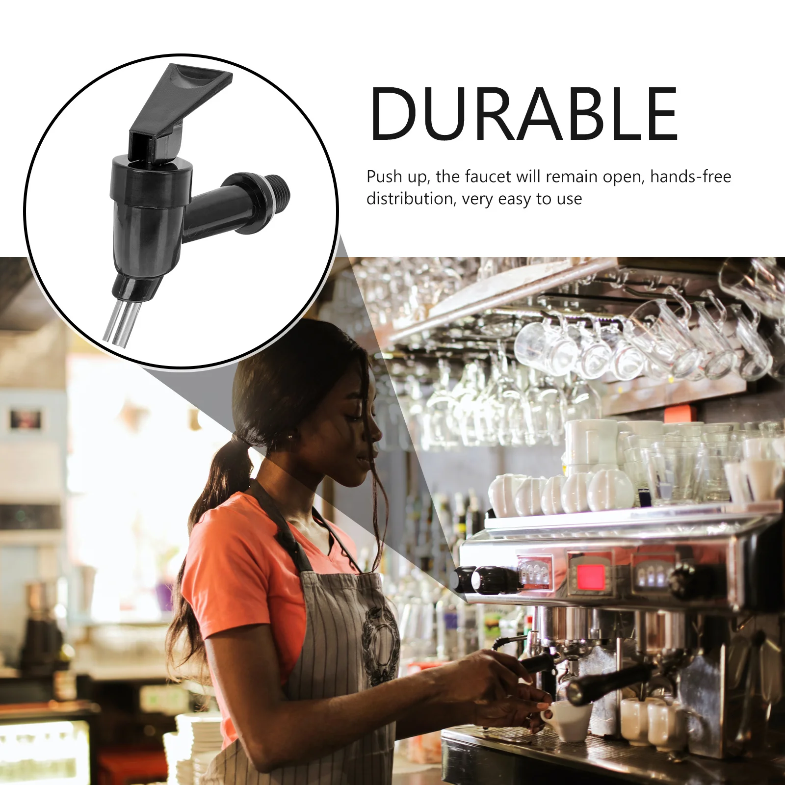 ビールバケツ蛇口 再利用可能な蛇口 ホームバー ホテル用 冷水ディスペンサー 多機能タップ 耐摩耗性