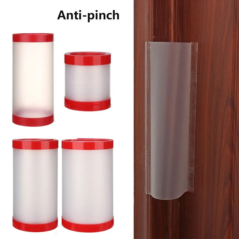 

Useful Durable Protector Sticker Door Seam Security Anti-pinch Guards Pinch-Protective Child Safety Door Hinge Guard