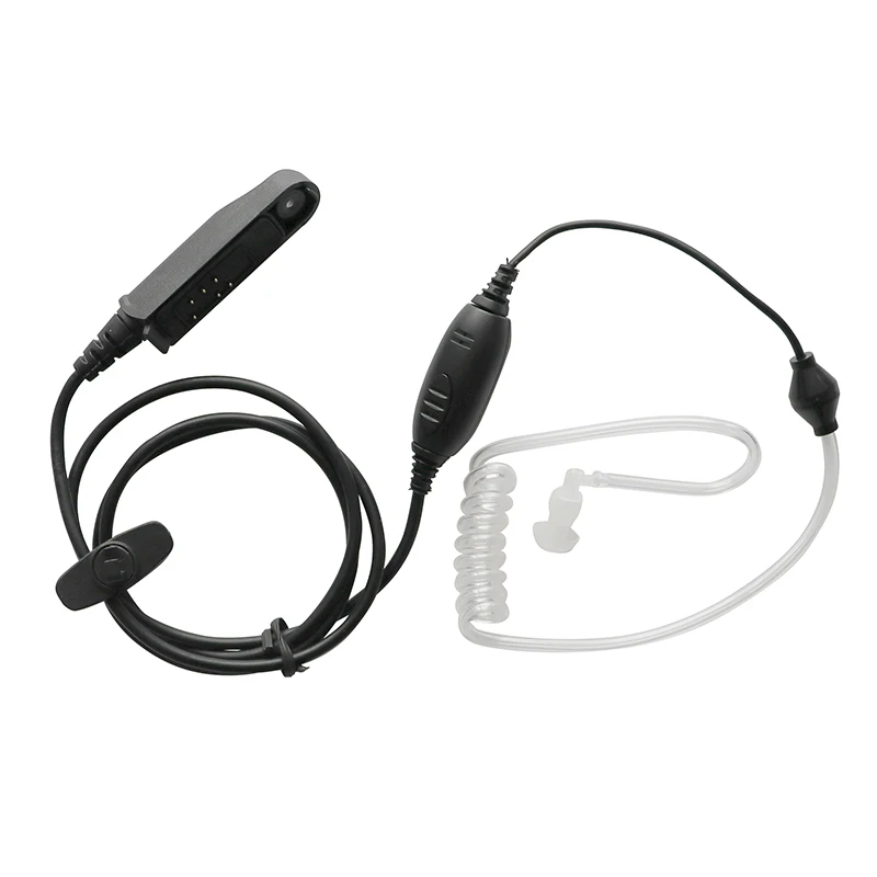 Air rohr ohrhörer headset ptt mic kopfhörer für baofeng uv 9r pro UV-82WP UV-9R plus BF-9700 UV-XR wasserdichtes walkie talkie zwei