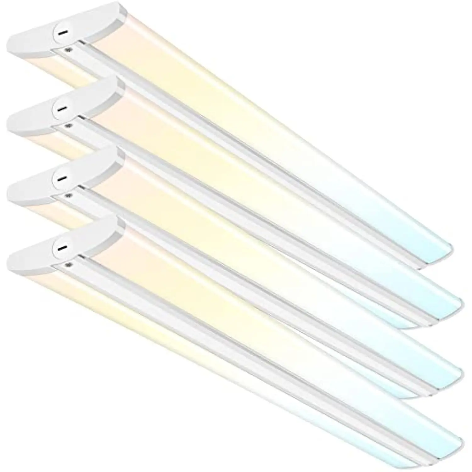 

4ft Ultra Slim Led Wraparound Light with 3 Wattages/3 Lumens/3 Cct Selectable,55W/65W/75W 5500Lm/6500Lm/7500Lm, 3000K/4000K/500