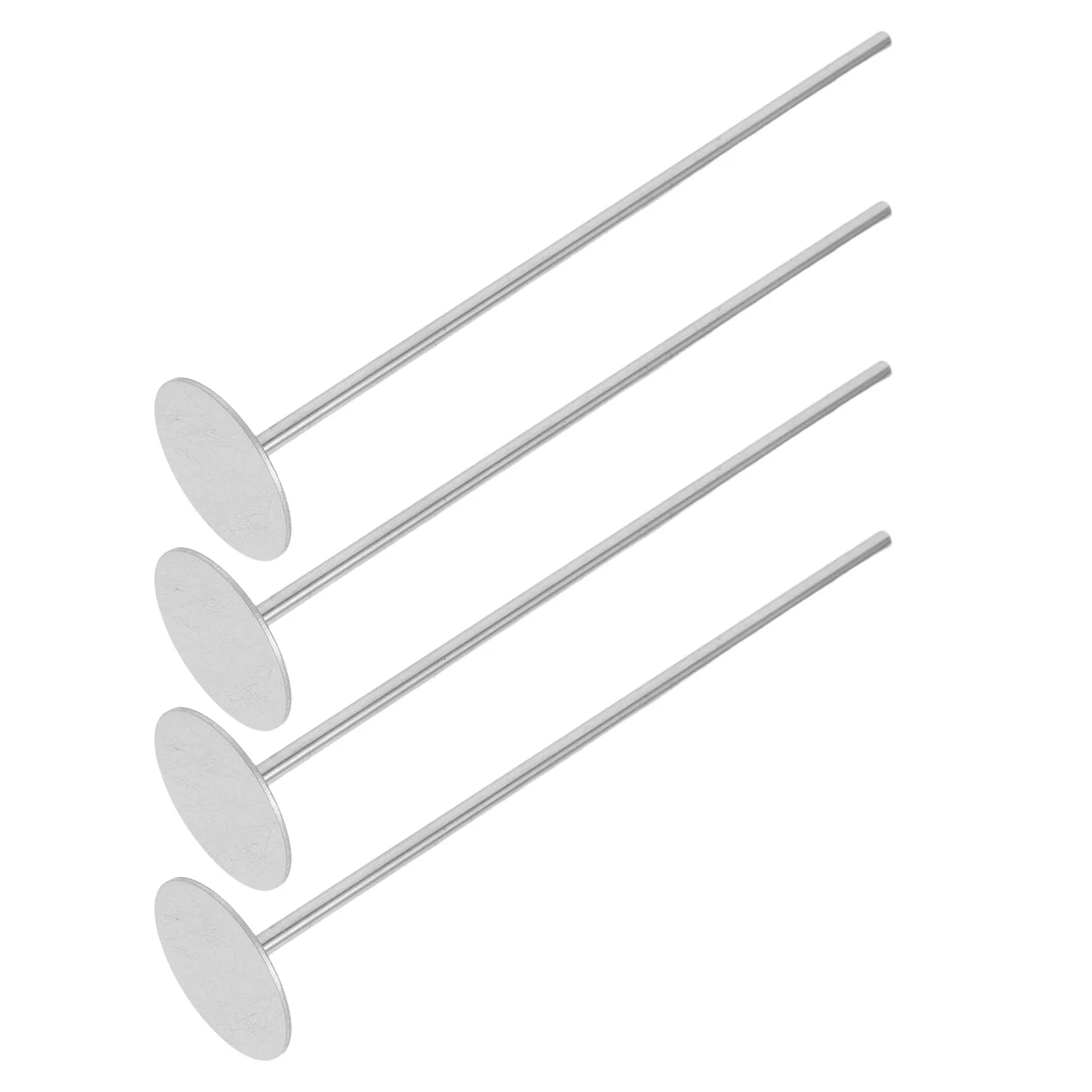 4Pcs Stainless Steel Cake Heating Core Dowels Cake Support Rods Center Rods for Wedding Birthday Baking Stabilizer