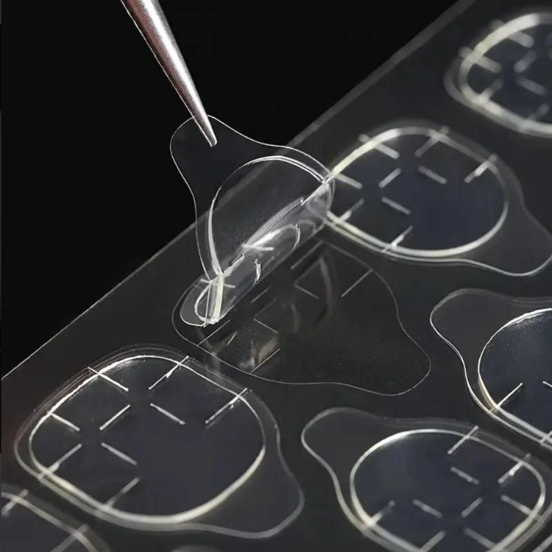 Wholesale  240/480 PCS Strong Adhesive Glue Tape for Press-on Nail Tips - Double Side Adhesive Film for False Nails-Transparent