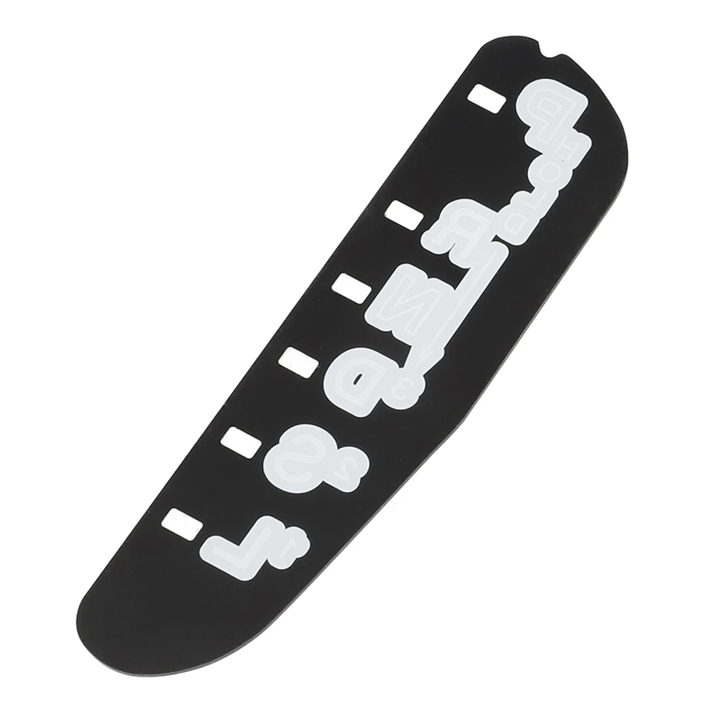 

Brand New High Quality Gear Indicator Selection Display Shift Panel Prts 1 Pc BL8H-64-353 Black Car Accessories