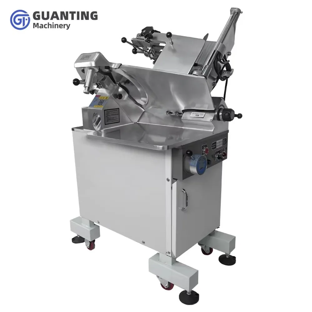 Fully Automatic 320/360mm Electric Meat Slicer 13/14in Stainless Steel Frozen Meat Flaker Machine CE Industrial Kitchen
