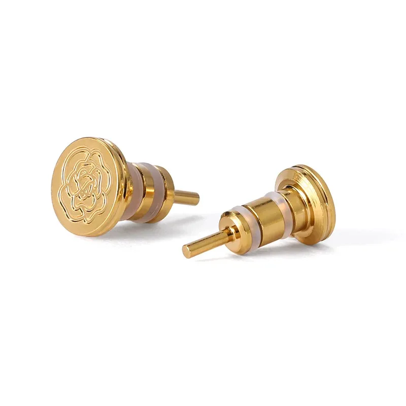 BAT Hifi 먼지 플러그 3.5mm 4.4mm 밸런스드 잭 프로텍터 DAC MAC 폰용 황동 금도금 항산화 플러그 고해상도 플레이어