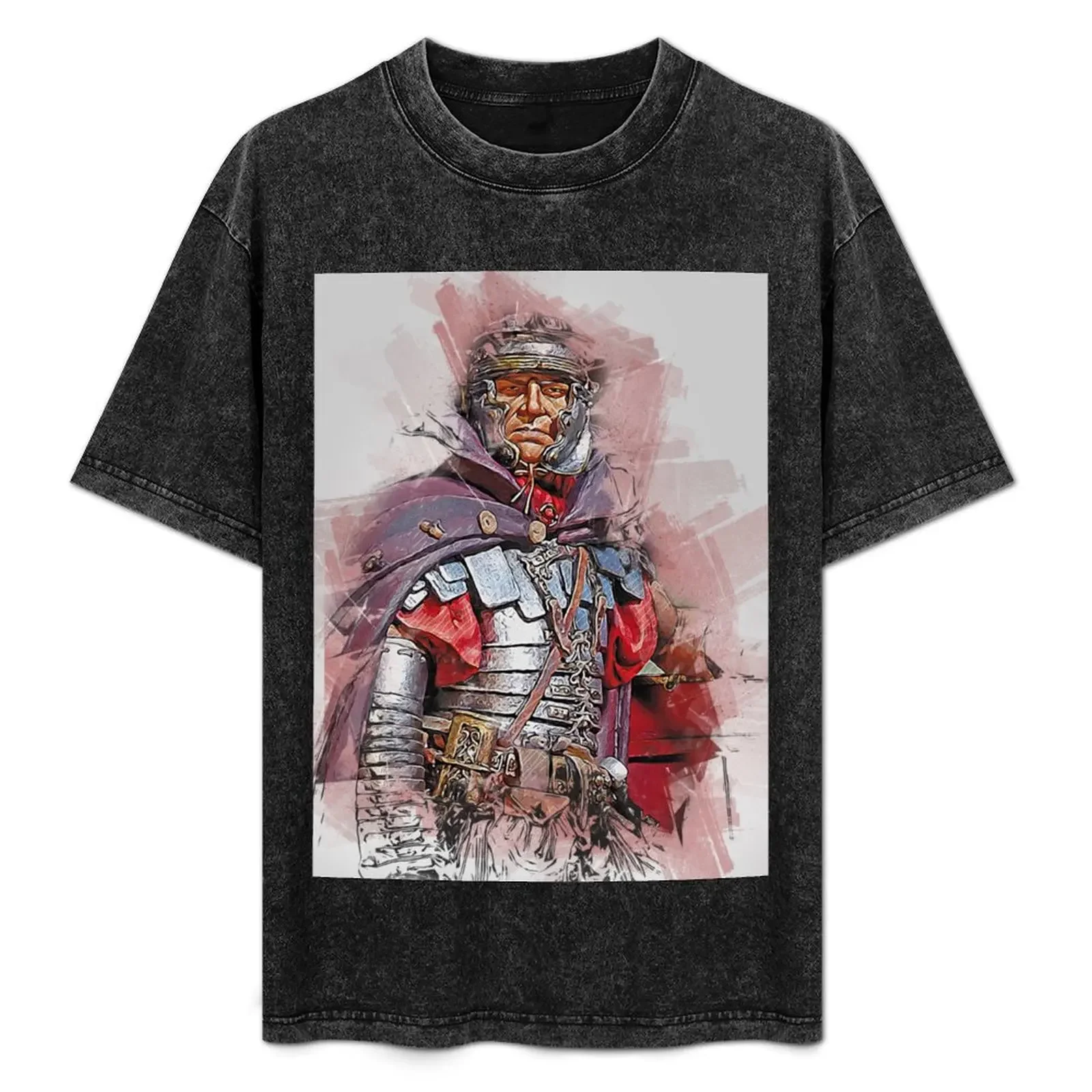 

Portrait of a Roman Legionary T-Shirt funny costumes T-shirts man korean fashion slim fit t shirts for men