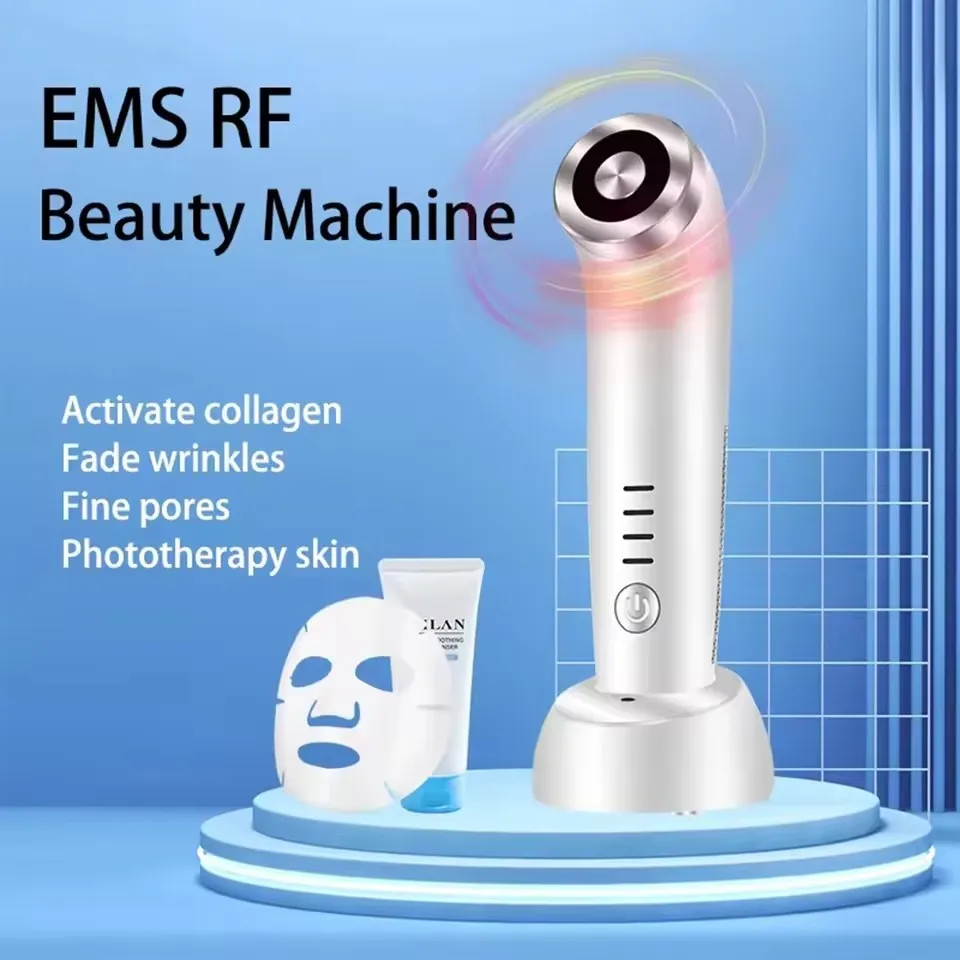 RF Radiofrequenz EMS Mikrostrom Ultraschall Maschine Anti Aging Face Lifting Falten Reduktion Hautstraffung Gerät Hautpflege