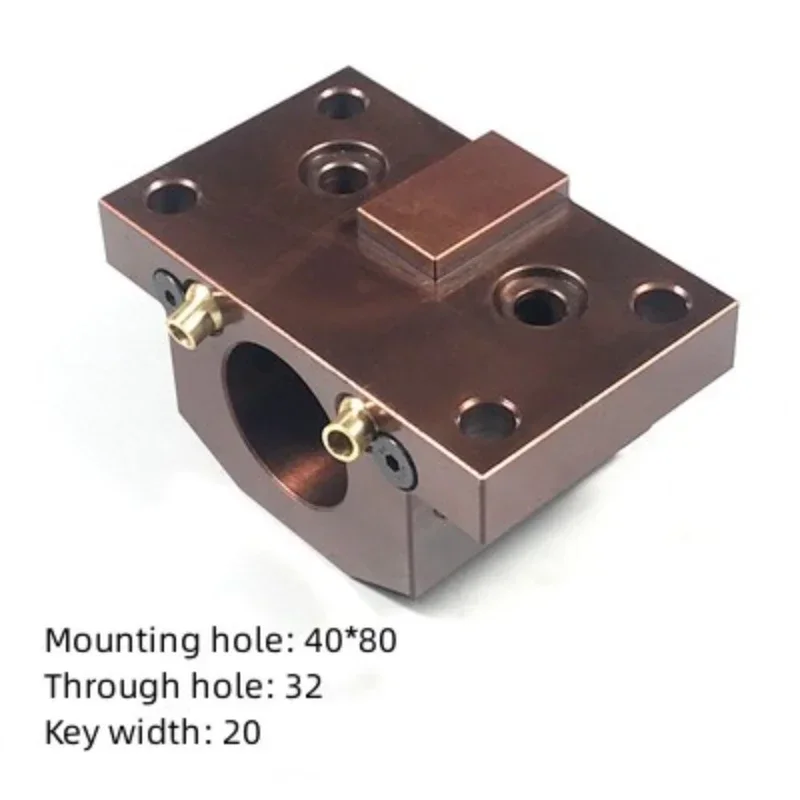 AK3080X6J CNC Lathe Miniature Turret Tool Holder Block Turning Tool Holder Lathe Boring End Face Hydraulic Servo Turret