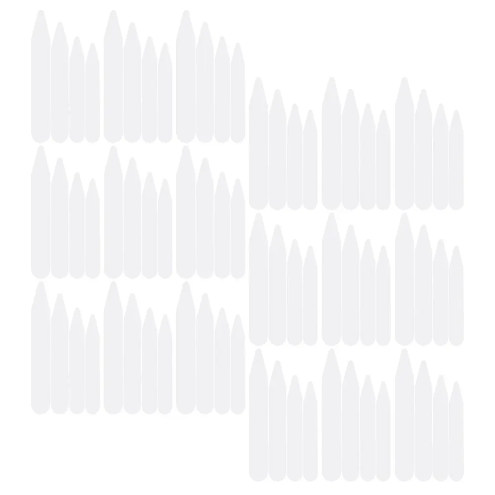 

400pcs Shirt Stays For Men 2.5 Inch Simple Collar Inserts Support Smooth Edges Dress Shirt Collar Inserts Wrinkle