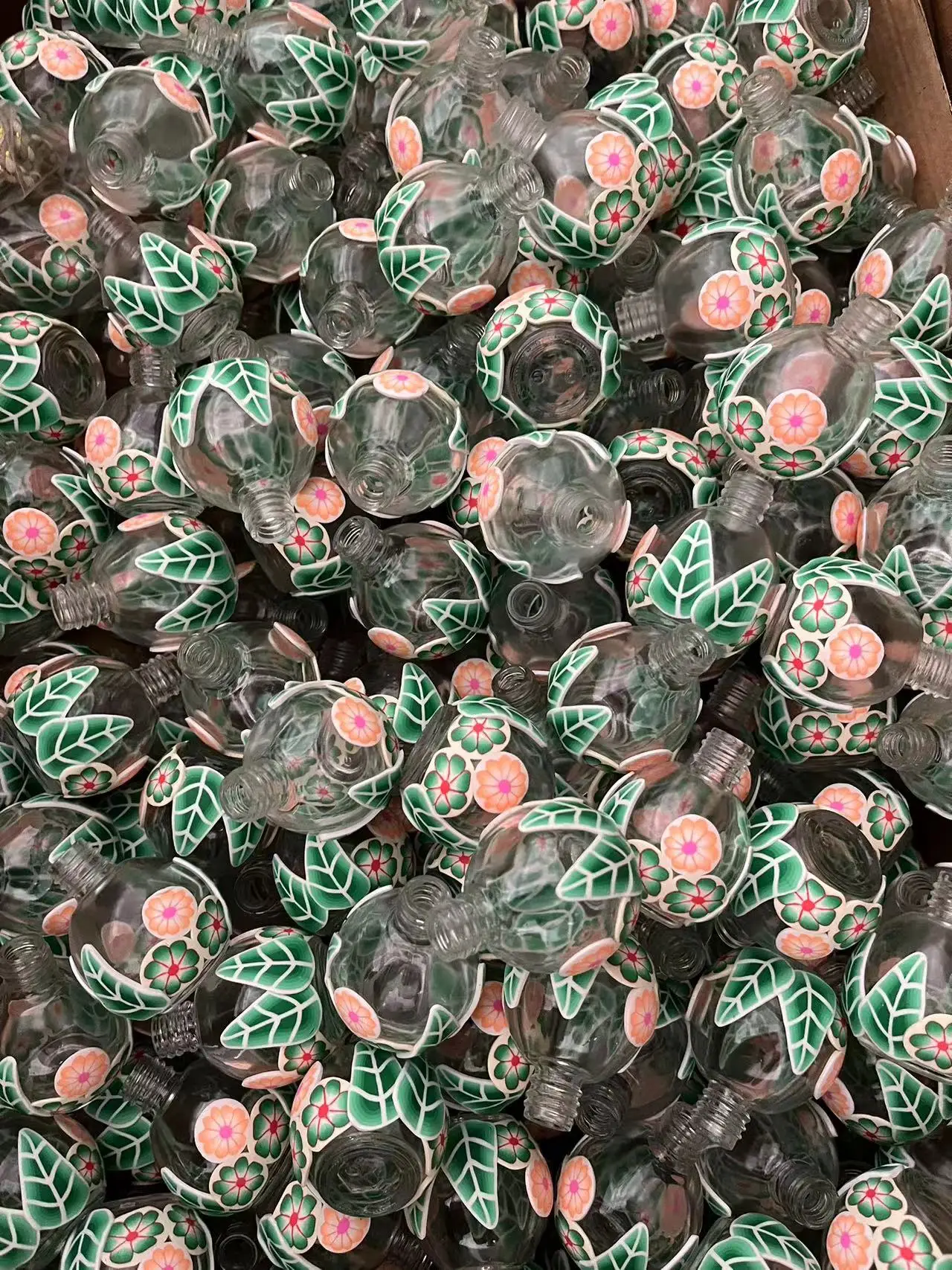 5 Stück 15ml Ballon Airbag Parfüm flasche Sprüh zerstäuber nachfüllbar runde tragbare transparente leere Glass prüh zerstäuber flasche – Detail 4