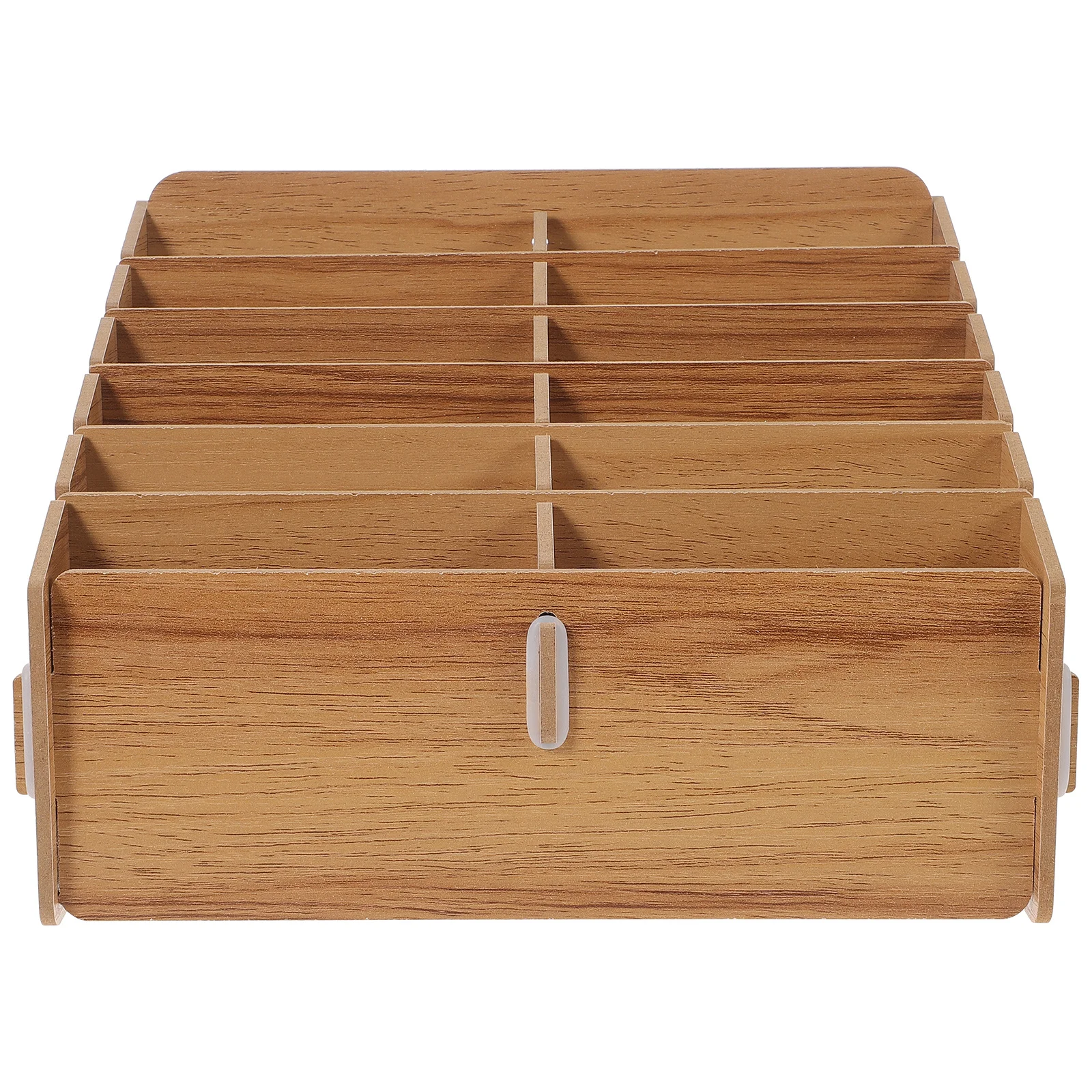 

Game Cards Storage Box Multi-Grid Wooden Card Case Organizer For Playing Cards Gaming Holder Desktop Case Home Supplies