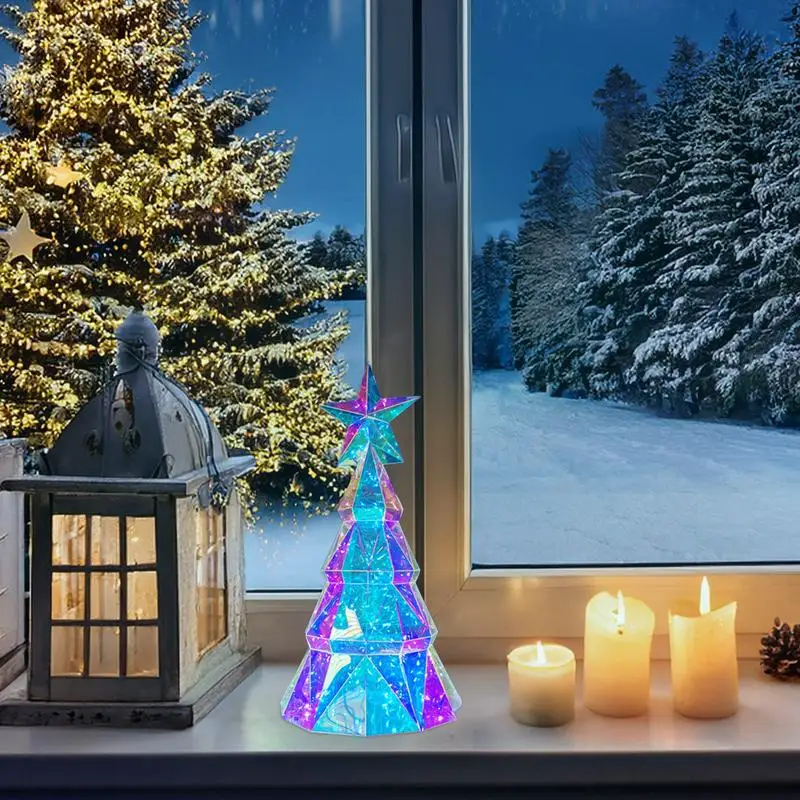 

Christmas Tree Nightlight Small Christmas Lamp Christmas Nightlights Christmas Table Lamp Christmas Tree Figurine For Relatives