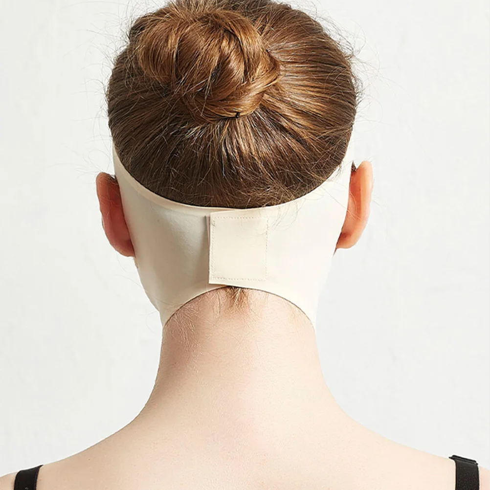 肌の色 サイズ 顔 細い マスク 通気性 フェイスリフティングベルト スリムな顎引き締め包帯 ソフトで丈夫 快適