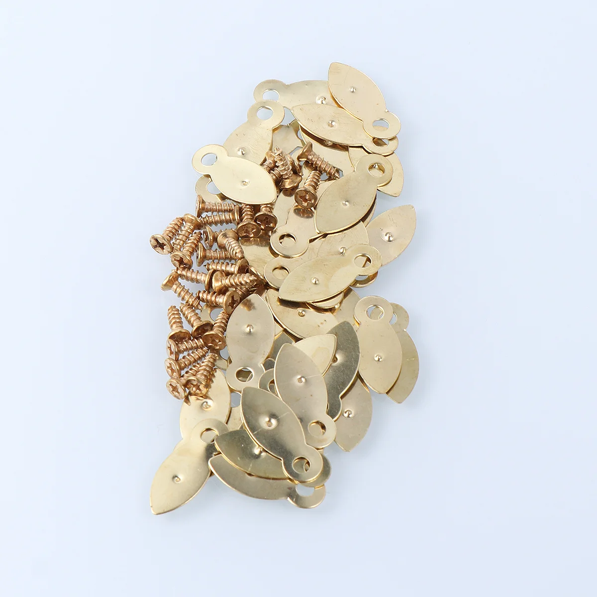 100 قطعة أوراق ذهبية ضغط المعادن البطيخ الأظافر لإطار الصورة دعم جدار الفن معلقة عدة مسامير صغيرة ديكور المنزل Diy بها بنفسك