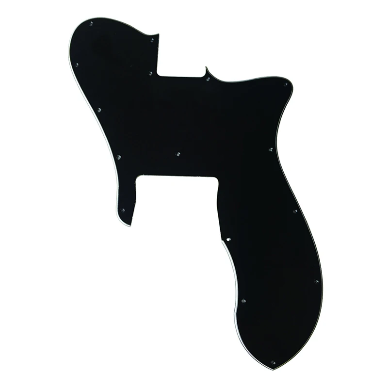 Pleroo Custom Guitar Pickgaurd - For \'72 Custom RI Tele No Control Hole Blank Guitar Pickguard Scratch Plate Multicolor Options