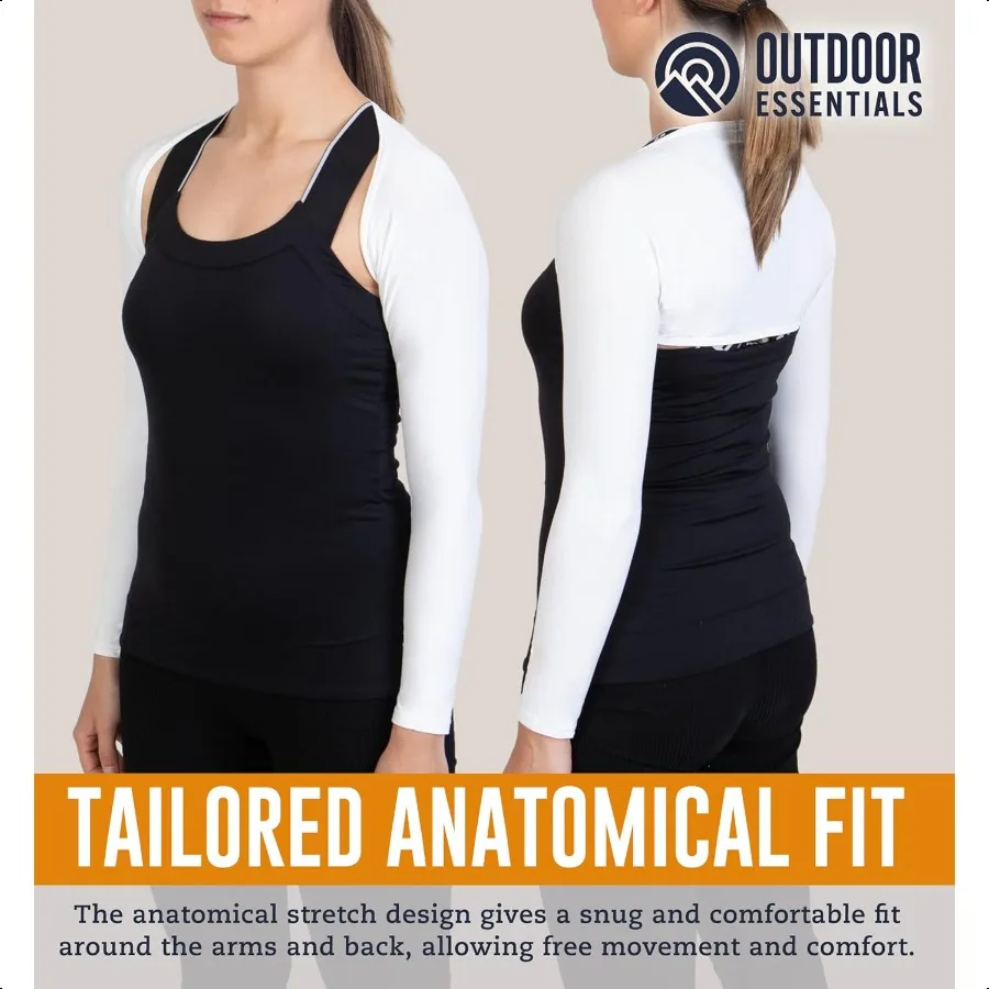 شال الشمس أكمام التبريد جولف الأشعة فوق البنفسجية شال أكمام أذرع تبريد يغطي الذراع للنساء شال جولف أكمام الشمس للحماية من الشمس