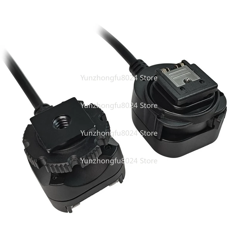 

High-speed Synchronous MI Hot Shoe Cable Flash TTL Off-machine Lead Flash Cable, Compatible with A7 Series