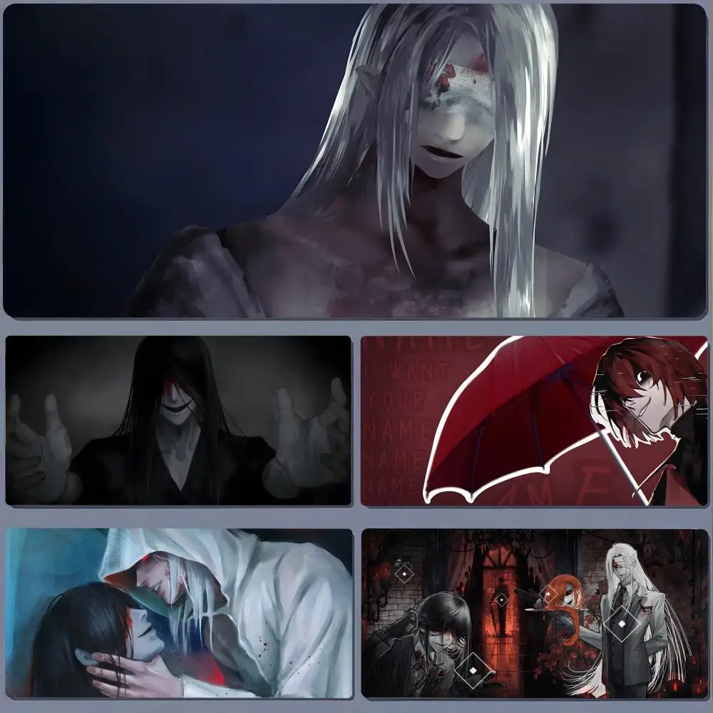 Homicipher Scarletella Mr Silvair коврик для мыши игровые ноутбуки коврик для мыши геймерский коврик для клавиатуры защита для стола аниме мультяшные коврики для мыши