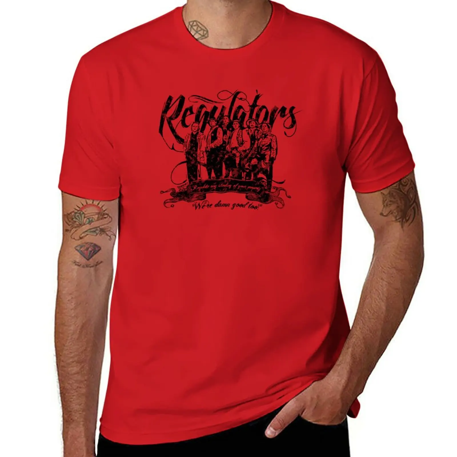 New Regulators - Young Guns T-Shirt hippie clothes new edition t shirt mens cotton t shirts