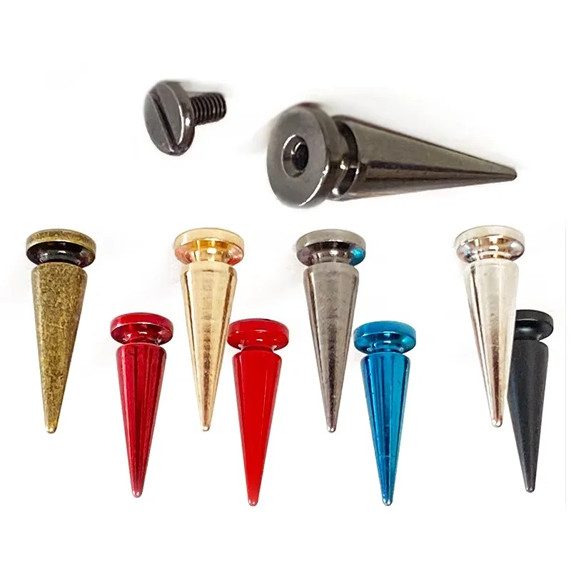 10mm Tower Type  Cone Spots Studs Leathercraft Rivets Spikes For Leather DIY Rivet Accessories
