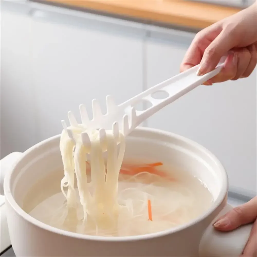 

Spaghetti Spoon Multi-functional Home Fish Noodle Spoon Plastic Draining Colander Egg Yolk Separation Spoon Kitchen Supplies