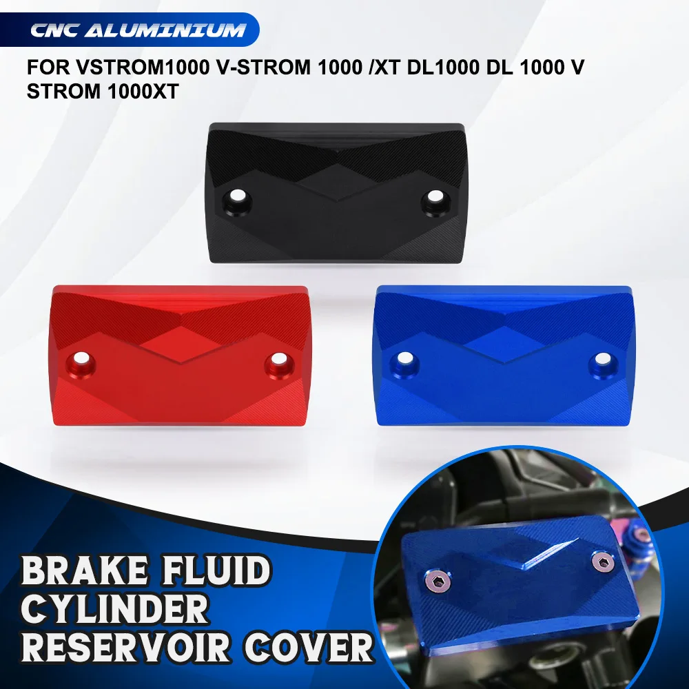

Для Suzuki Vstrom1000 V-STROM 1000/XT DL1000 DL 1000 В Strom 1000XT передний бачок тормозной жидкости, масляная чашка, крышка главного цилиндра