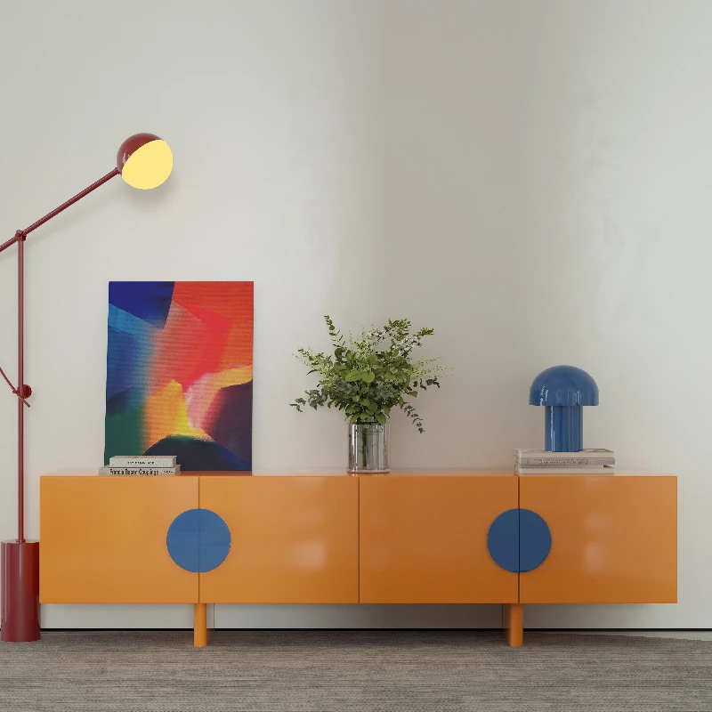 

Тумба под телевизор контрастного дизайна, элитная, дизайнерская, для гостиной, для небольшой квартиры