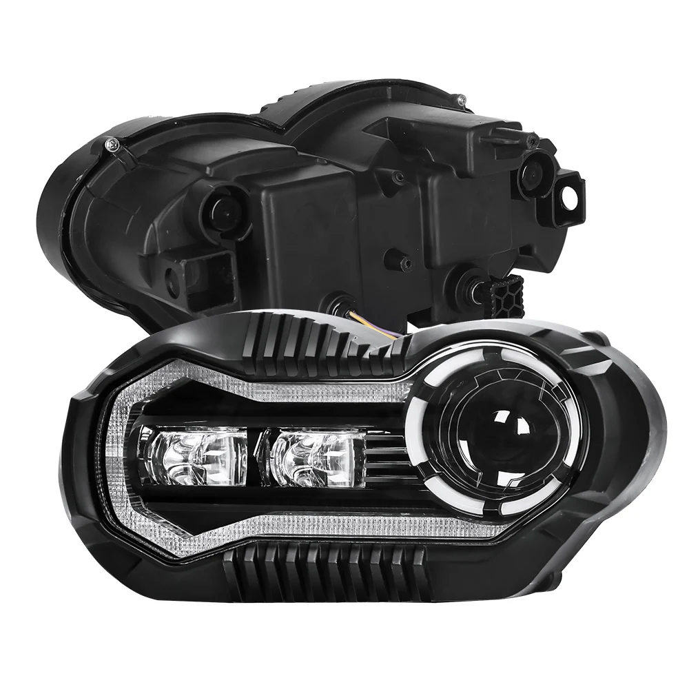 STLFEurope Hot Sale Motorcycle Headlamp Hi/Lo Beam DRL Led Front Headlight Projector Lamp for  R1200 GS 2010 2011 2012