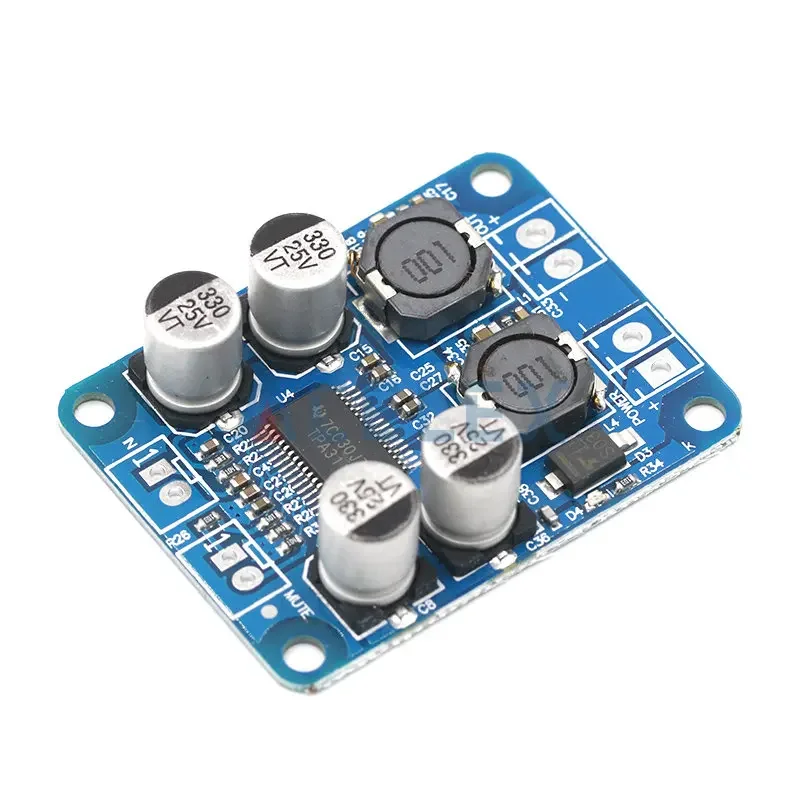 DC8-24V TPA3118 PBTL 60W Mono Digital Audio Amplifier Board AMP Module Chip 1X60W 4-8 Ohms Replace TPA3110 For Arduino