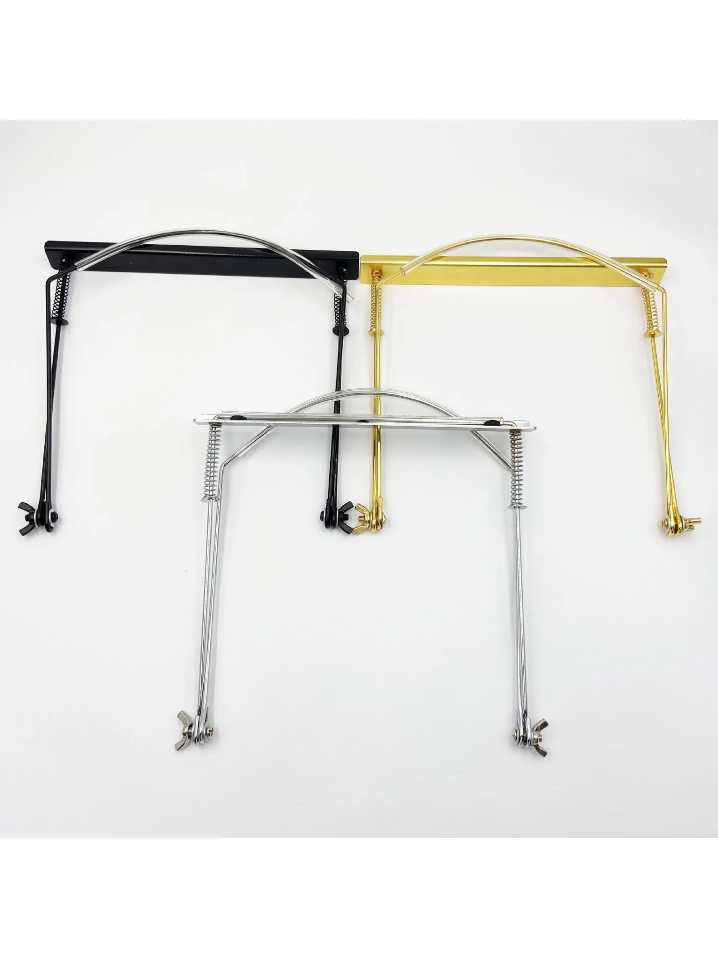 1pcs 24-Hole Harmonica Neck Holder  Adjustable Neck Rack / Harness Hands-Free Playing / Metal Harmonica Clip