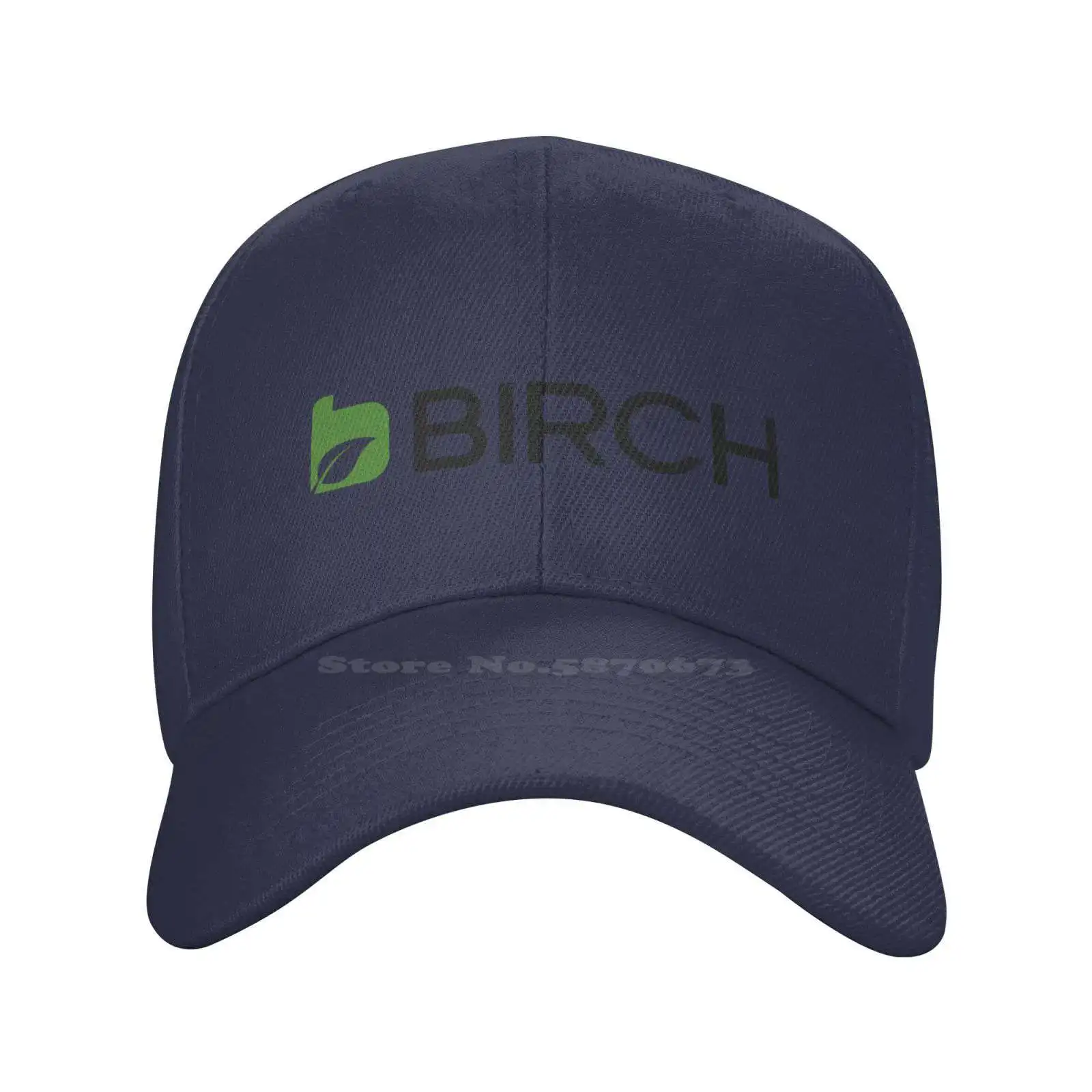 Birch Communications Logo Fashion quality Denim cap Knitted hat Baseball cap