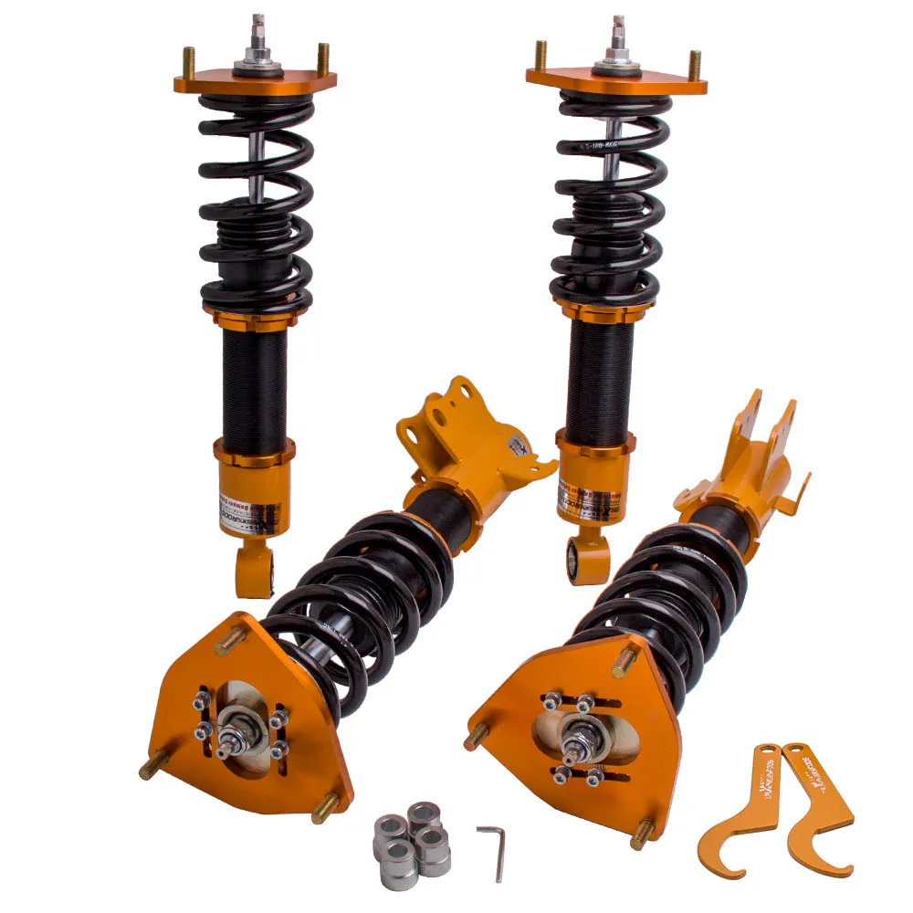 

MaXpeedingrods 24 Ways Adjustable Damper Coilover For Subaru Forester SH 09-13 Shock Absorber Coilovers Springs Shocks Kits