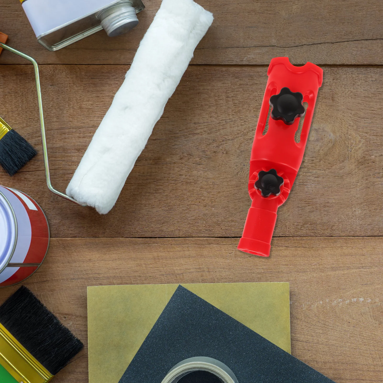 

Paint Brush Extender Holder Adjustable Multi Angle Universal Joint Extension Rod For Window Cleaning Boat Washing